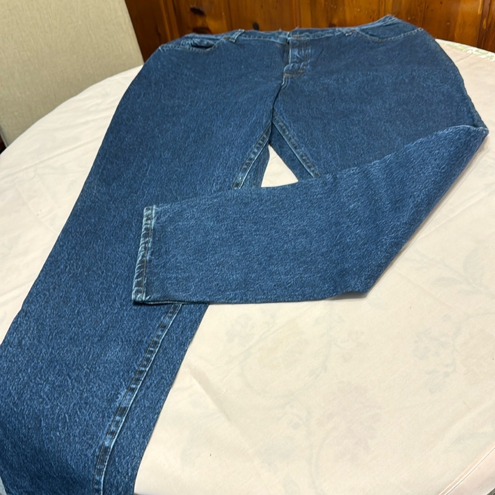 NWT Classic Blue Denim Relaxed Jeans